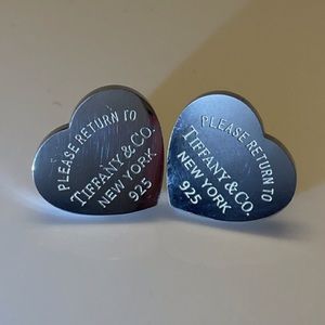 Tiffany & Co. Heart Tag Stud Earrings